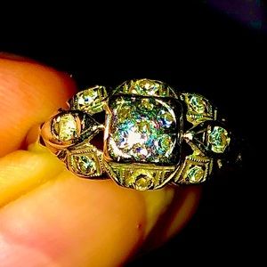 Vintage Diamond Engagement Ring